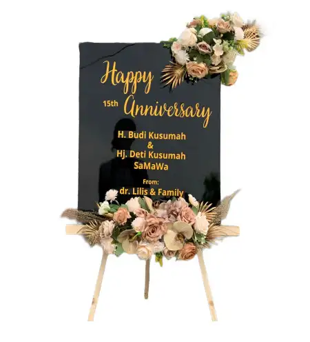 Papan Bunga Akrilik Ambalau